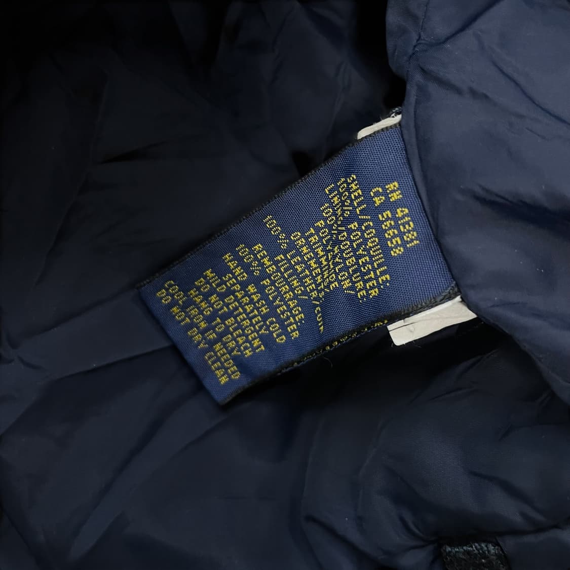 폴로 랄프로렌 퀄팅 자켓 네이비 상품이미지4