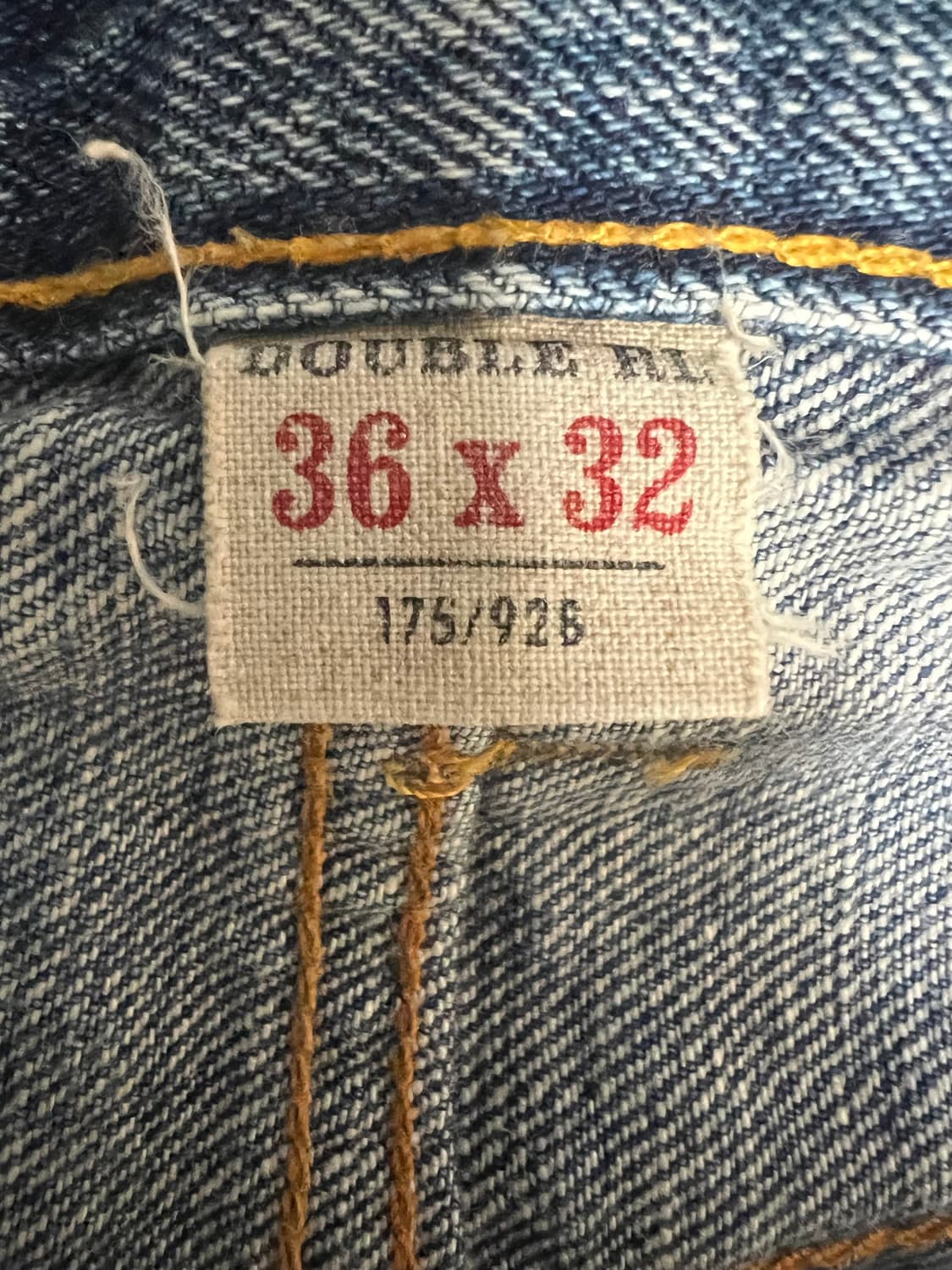 더블알엘 워싱 청바지 36 x 32 상품이미지4