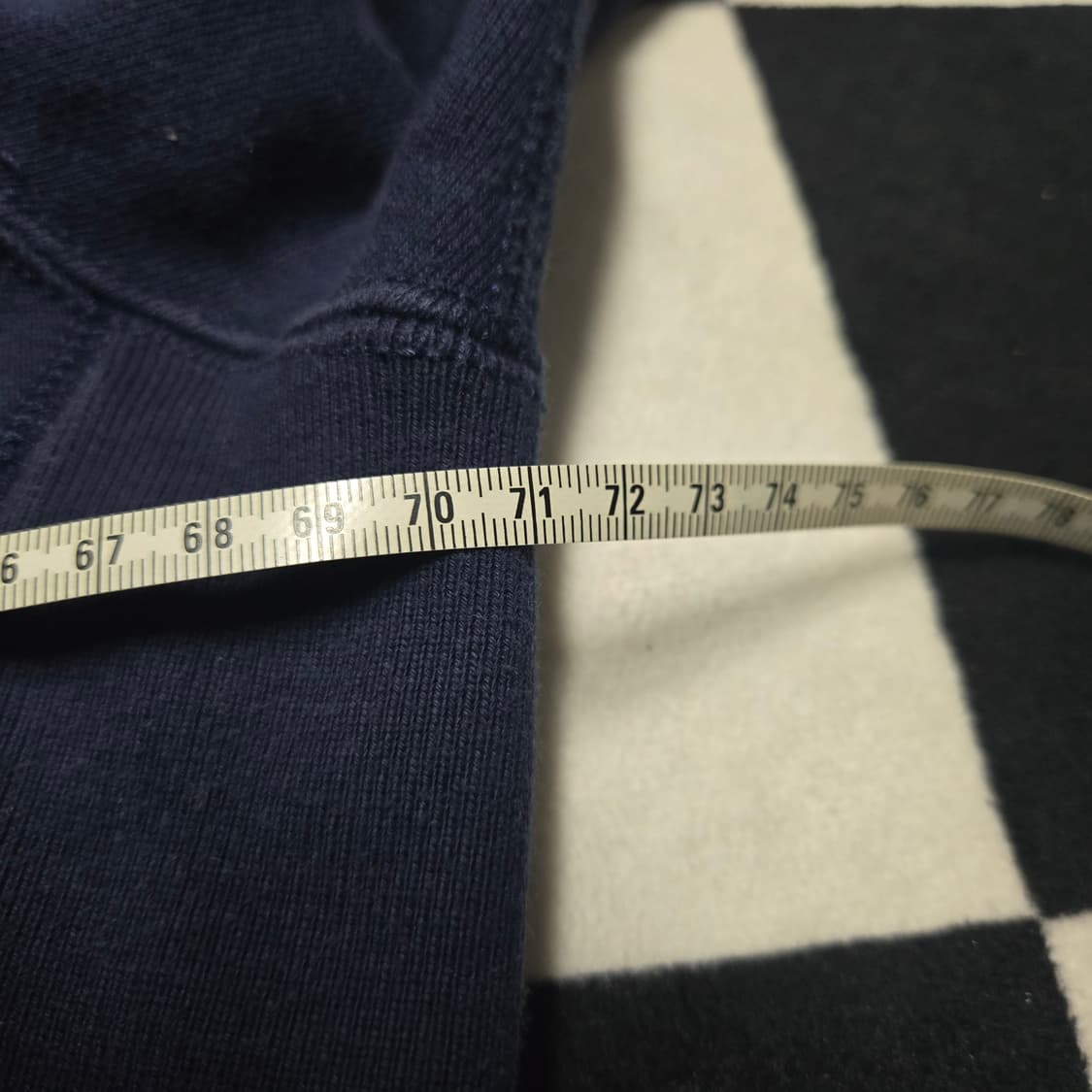 XXL 폴로랄프로렌 써멀 후드 집업 네이비 상품이미지5