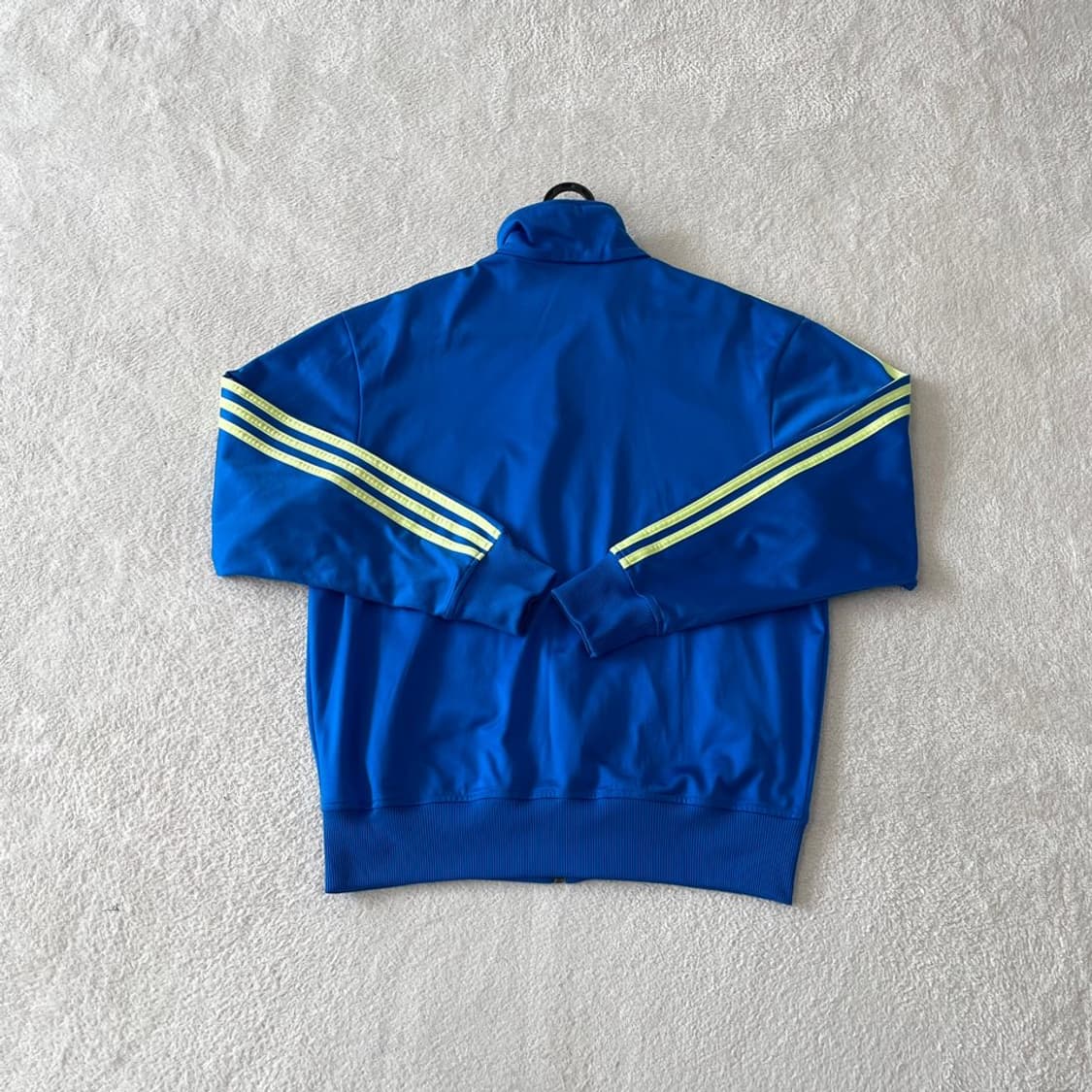 L 아디다스 파이어버드 파랑 라임 트랙탑 져지 희귀 100 상품이미지9