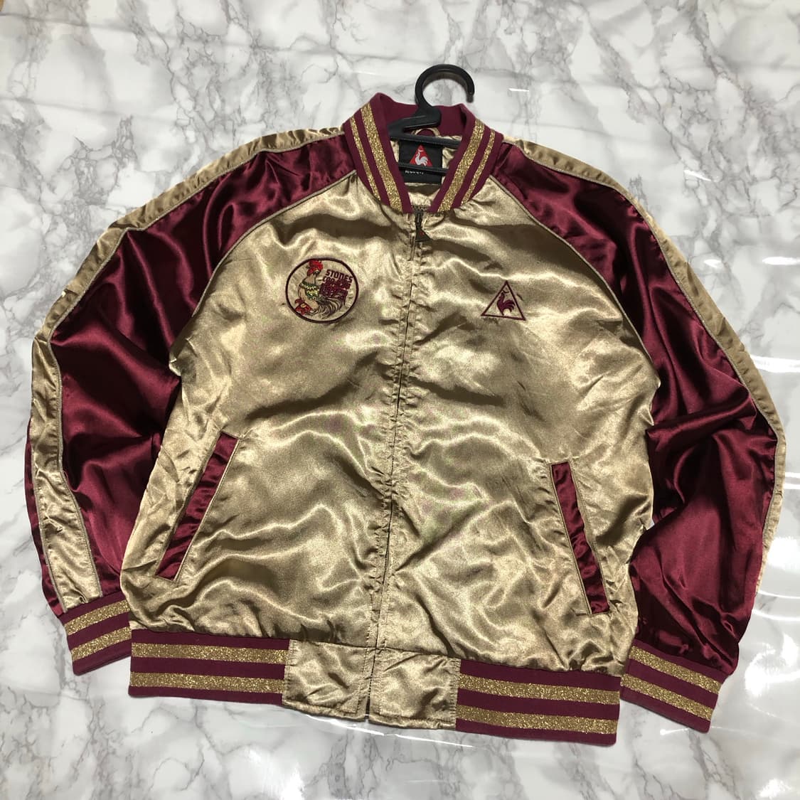 르꼬끄 스카잔 자켓 희귀 스카쟌 버건디 상품이미지1