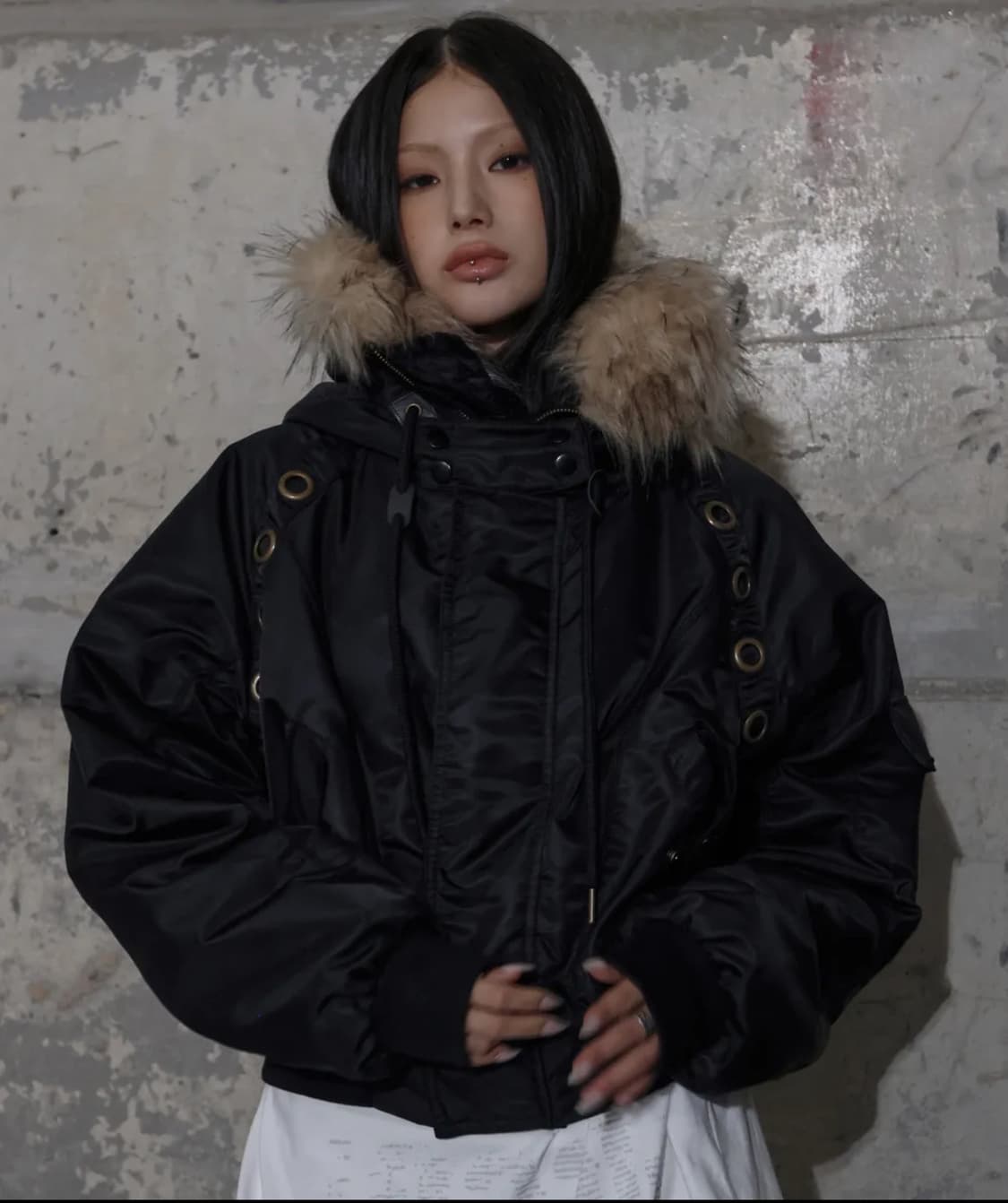 팬시클럽 아일렛 퍼 상품이미지1