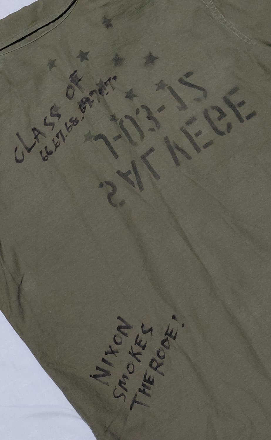 [Johnbull] 존불 핸드 페인팅 밀리터리 커스텀 셔츠 재킷 상품이미지8