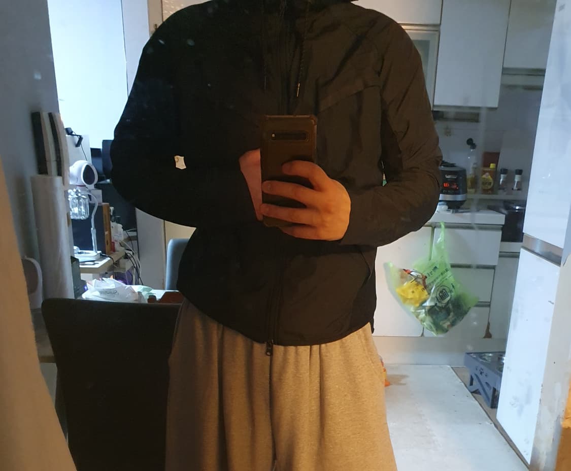착샷* NIKE 나이키 바람막이 집업 자켓)105 상품이미지3