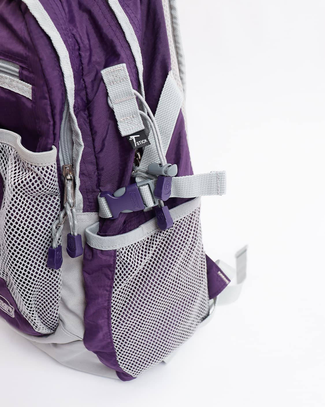 [COLEMAN] 퍼플 메쉬 디테일 백팩 상품이미지5