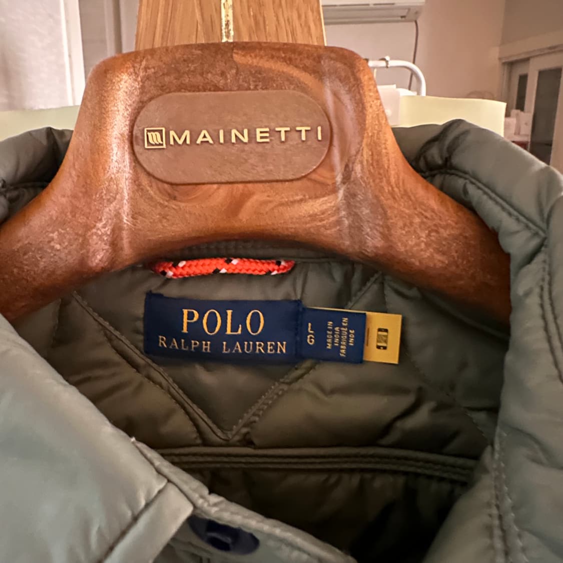 폴로 랄프로렌 퀼팅셔츠 L사이즈 판매합니다  상품이미지3