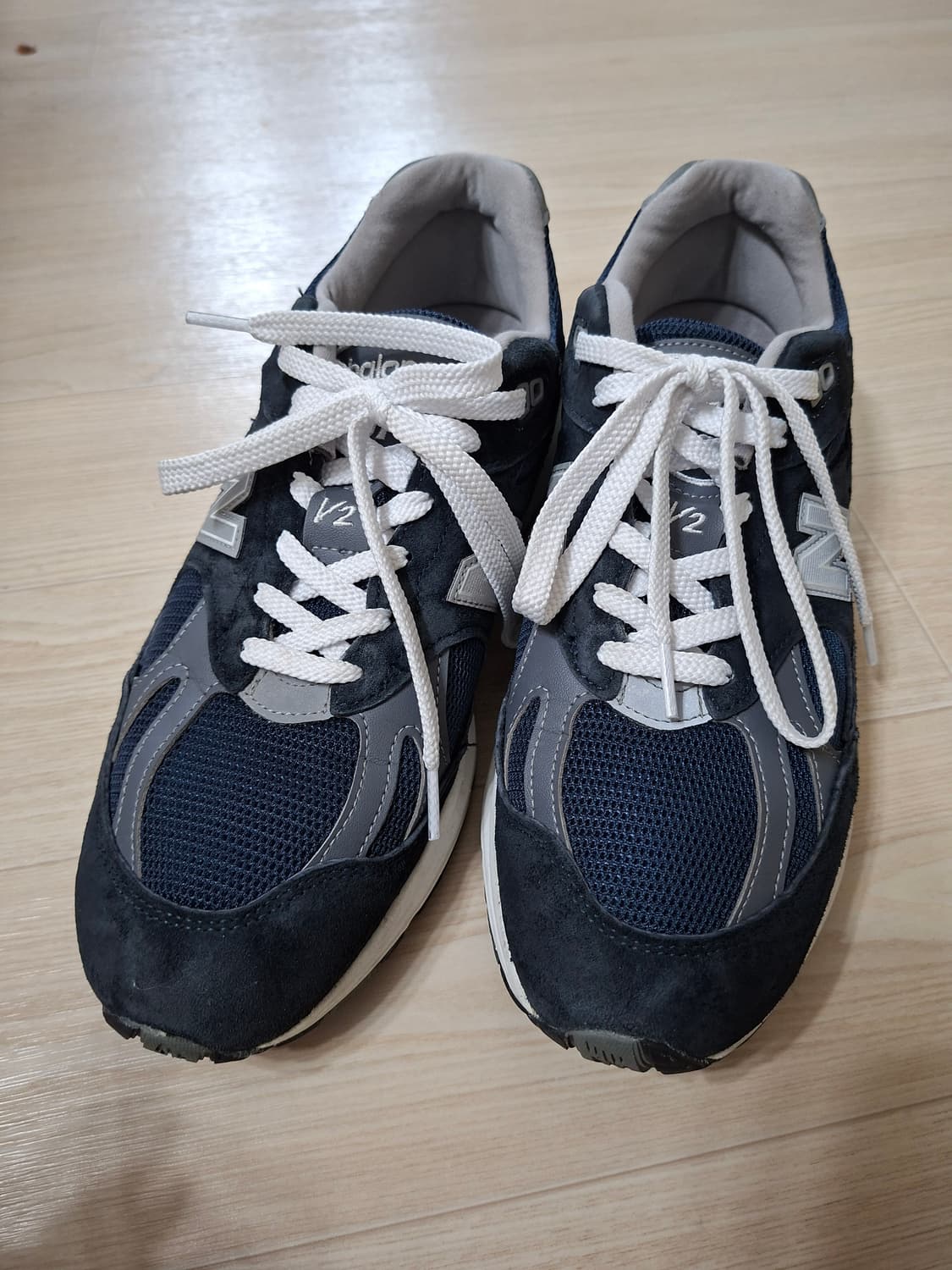 뉴발란스991v2 네이비 270 (9/10) 상품이미지4