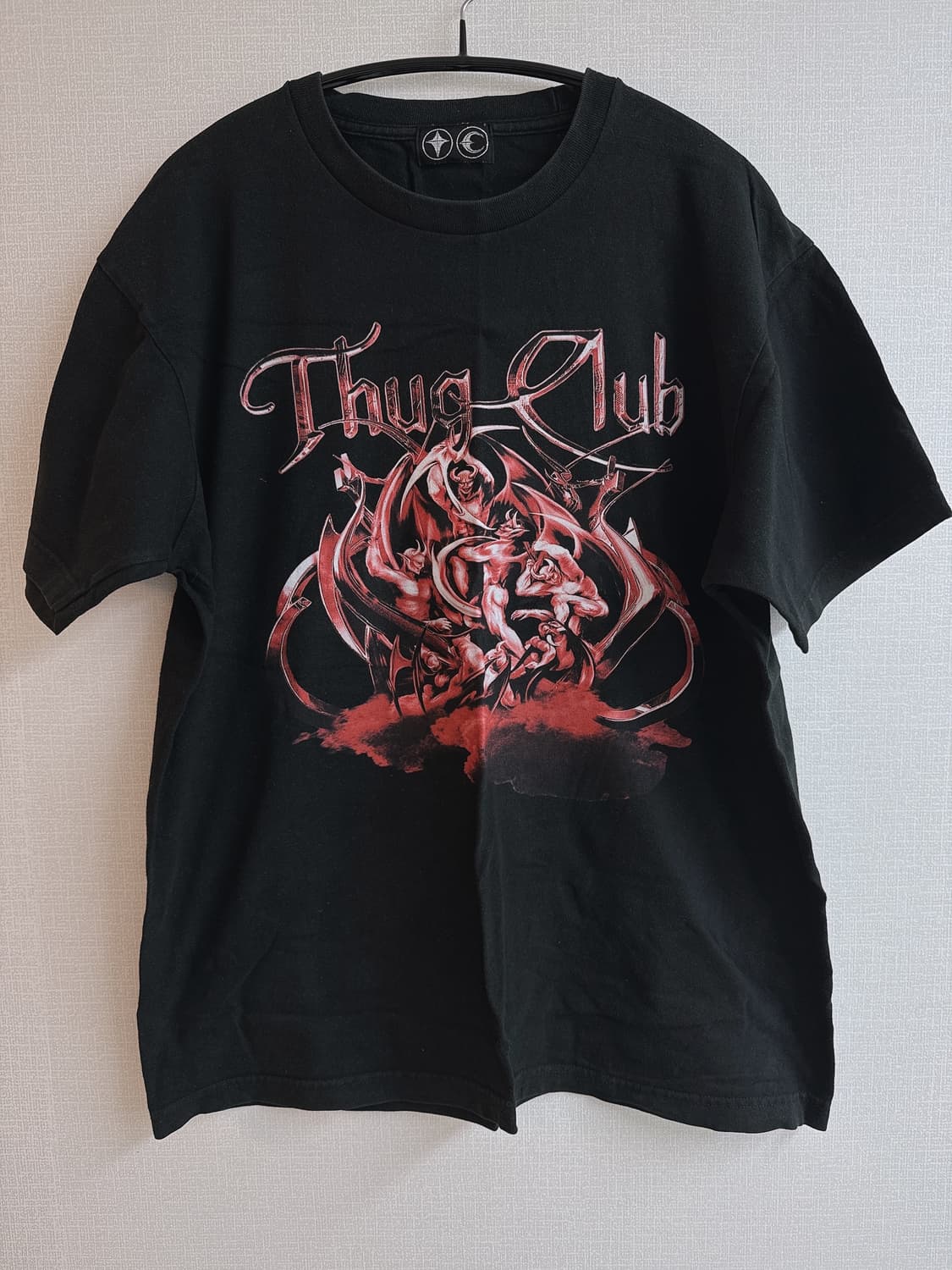 떠그클럽 사탄티셔츠 상품이미지2
