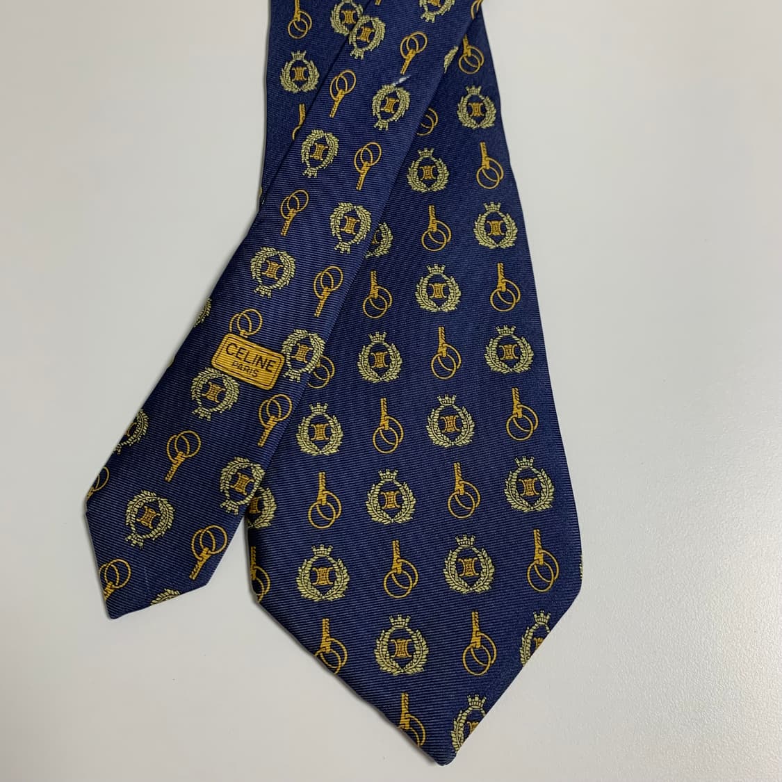 셀린느(CELINE) 모노그램 넥타이 명품 B+등급 빈티지넥타이 상품이미지4