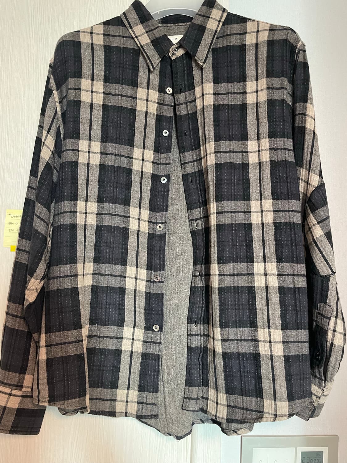 노운 엘보우패츠 셔츠 1사이즈 상품이미지1