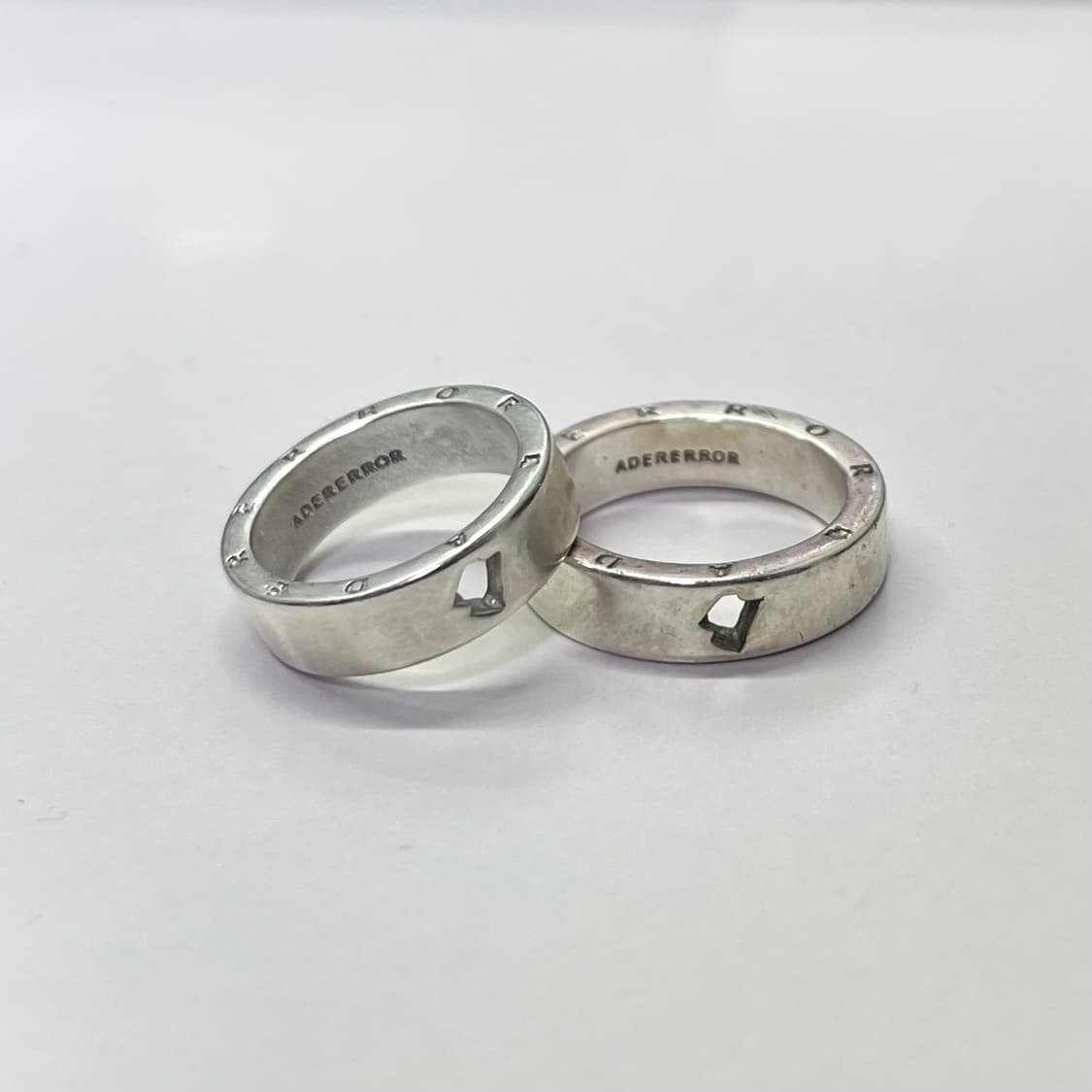 아더에러 반지 2개 일괄 (TRS 홀 링 실버) 상품이미지3