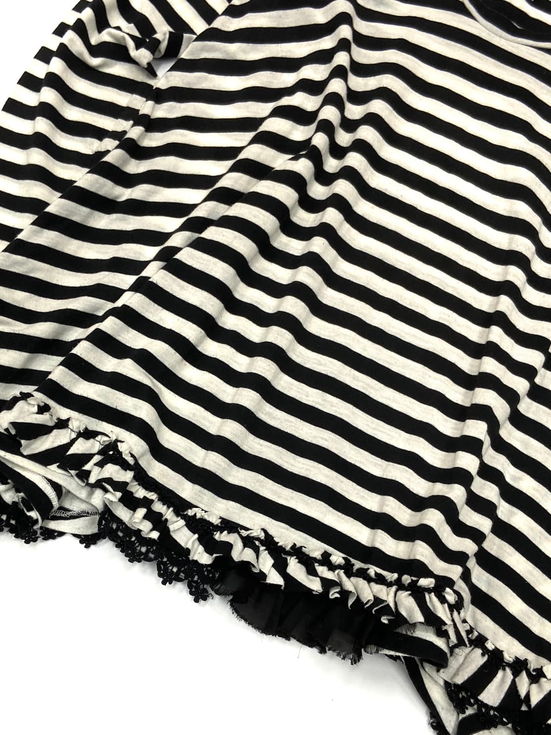 Sunao kuwahara striped ruffle tee 상품이미지3