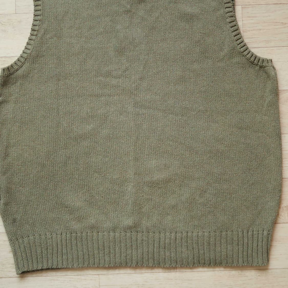 폴로 랄프로렌 올리브 니트 베스트 상품이미지9