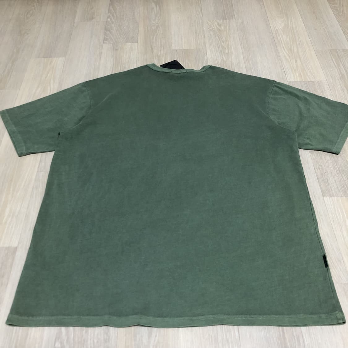 (L) 새상품 펜필드 PENFIELD 피그먼트 다이드 베이직 반팔 그린 상품이미지7