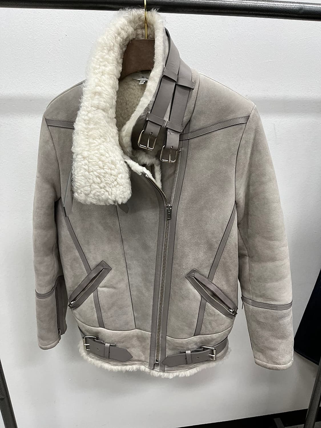 여) 이로 시어링 램스킨 무스탕  상품이미지1