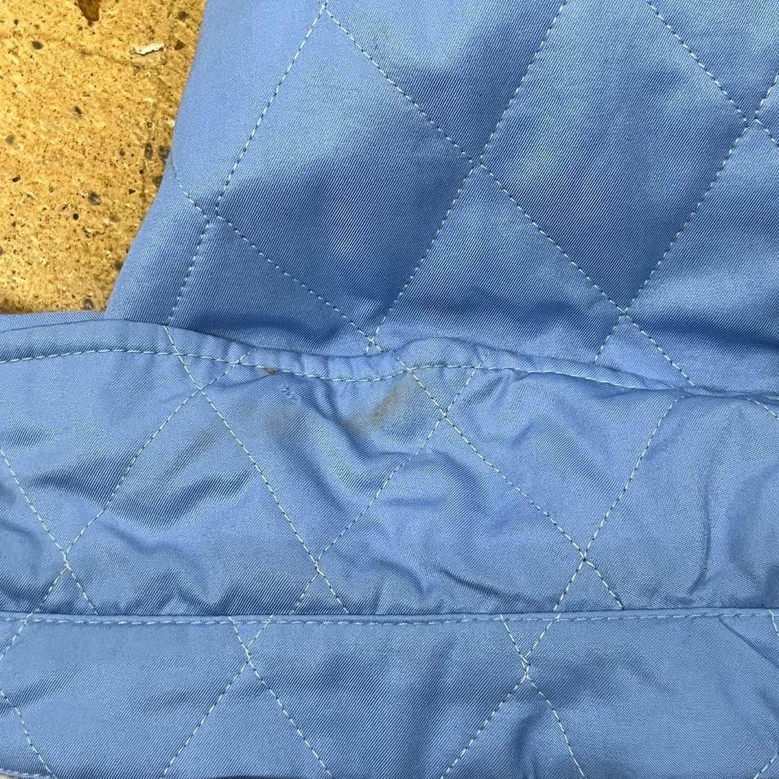 [정품] 버버리 퀼팅 자켓 블루 b16 상품이미지7