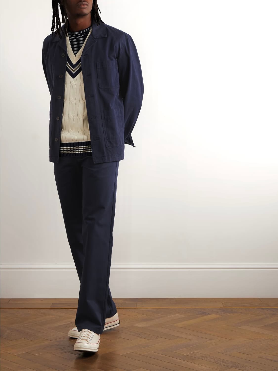 APC 아페쎄 클래식 치노 다크네이비 36사이즈 상품이미지1