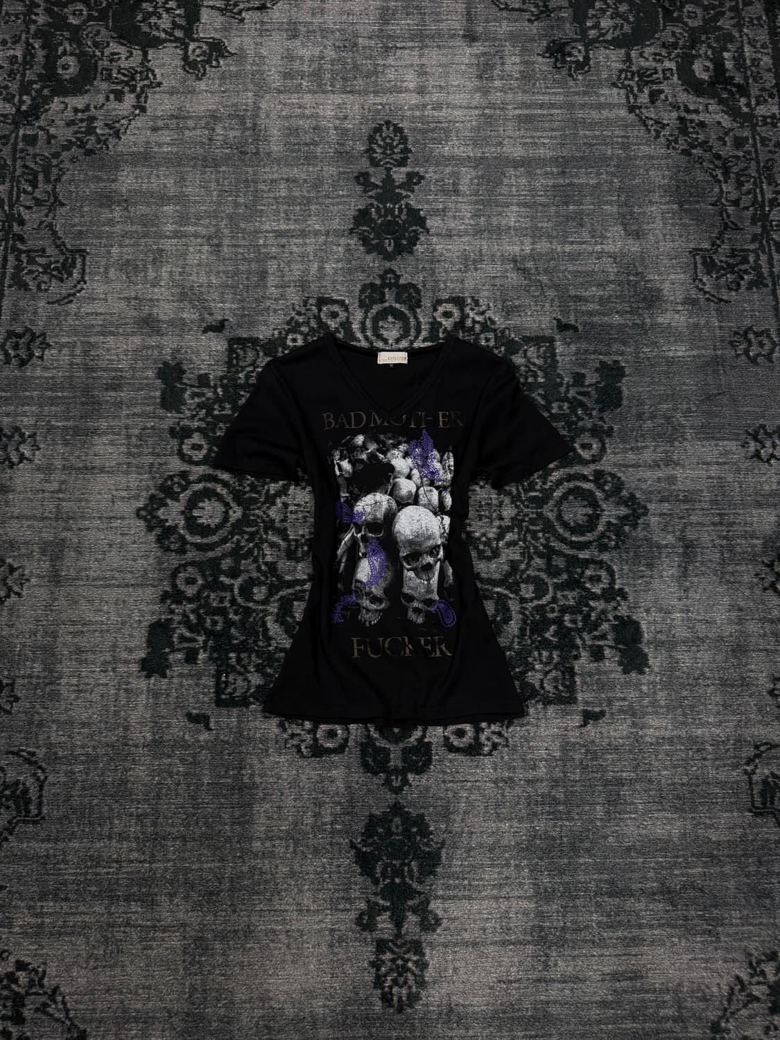 Evolution 00s skull printing t shirts  상품이미지1