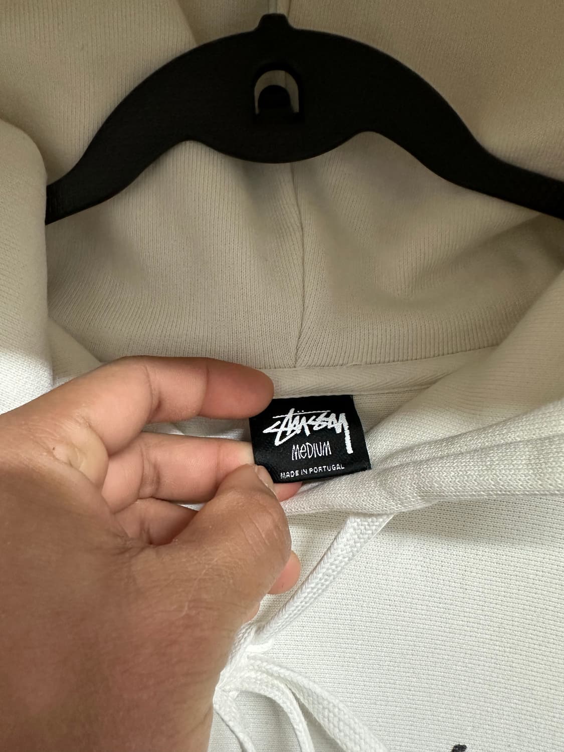 스투시 월드투어 화이트 후드티 상품이미지7