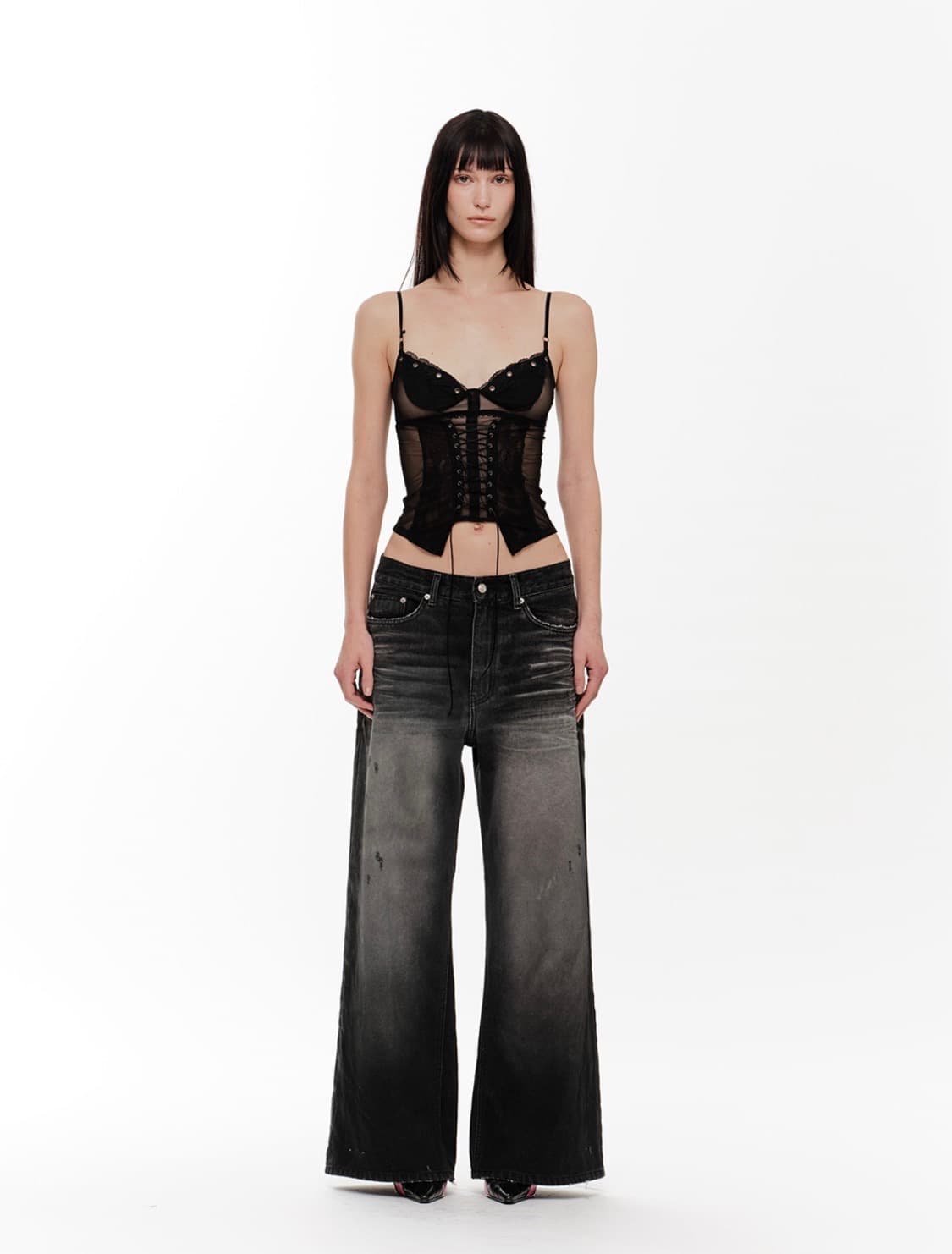 2000아카이브 SNYDER WIDE DENIM (DARK BLUE) 상품이미지1