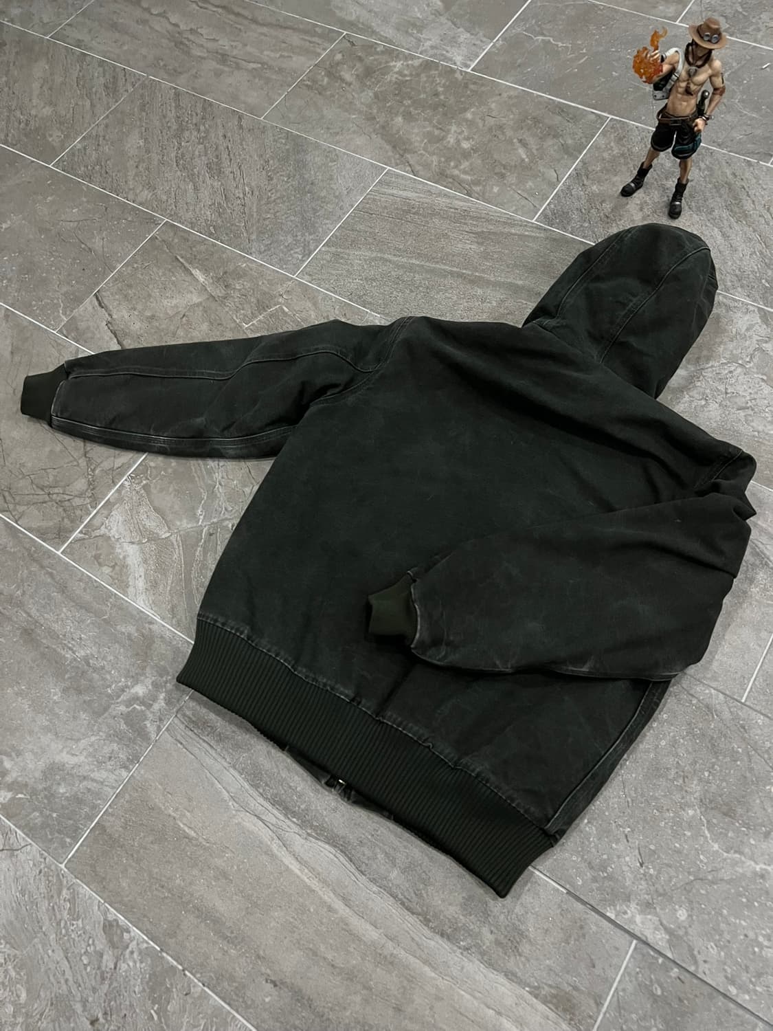 (M) 칼하트 후드 덕 액티브 자켓 J130 MOS 모스그린 상품이미지9