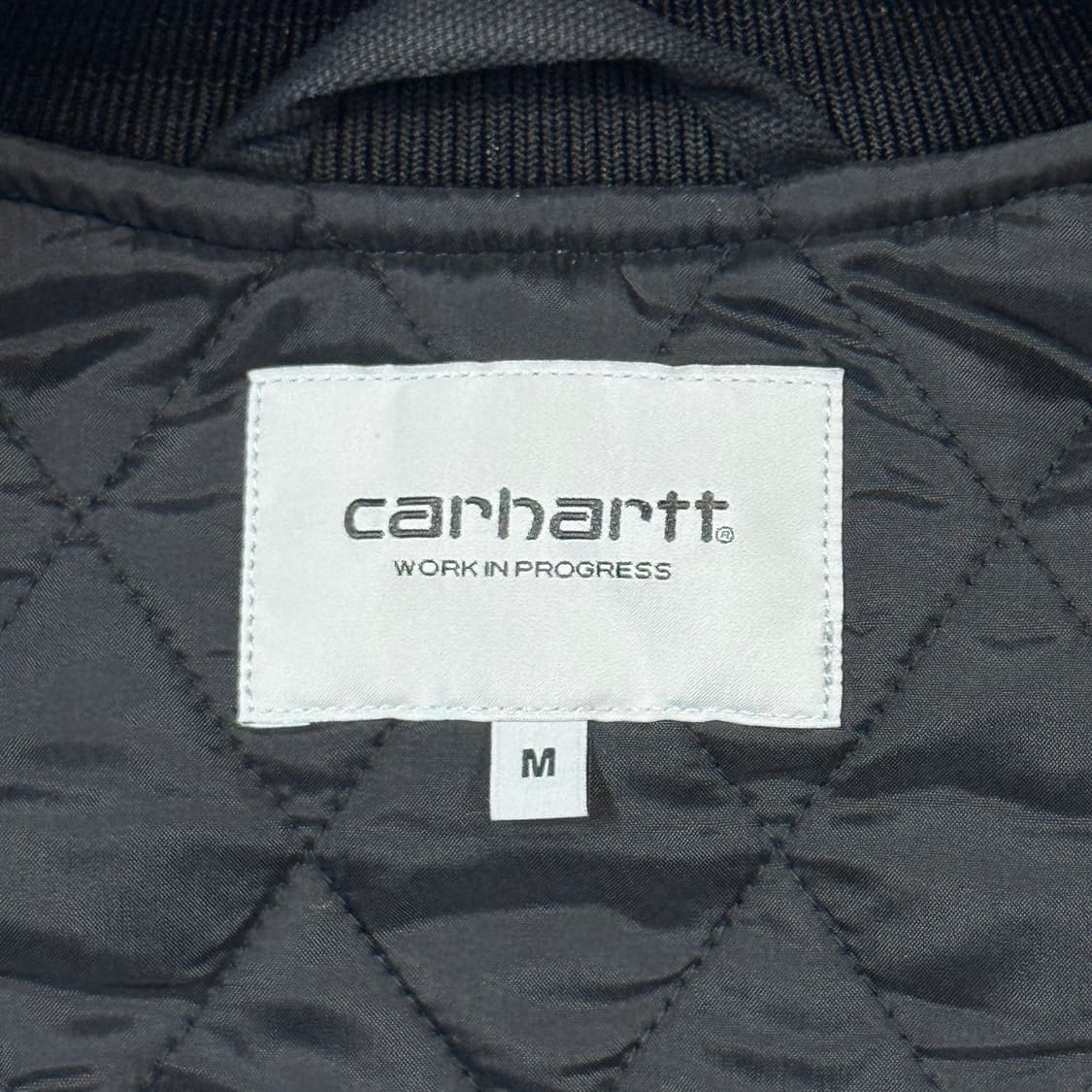 M) 칼하트 블랙 덕캔버스 워크 베스트 조끼 2way 지퍼 상품이미지7