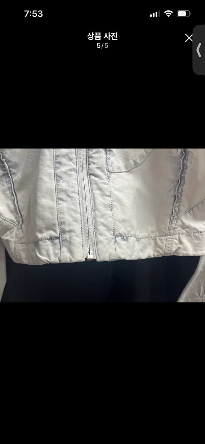 Hyeinseo 혜인서 워시드 크롭 자켓 상품이미지5