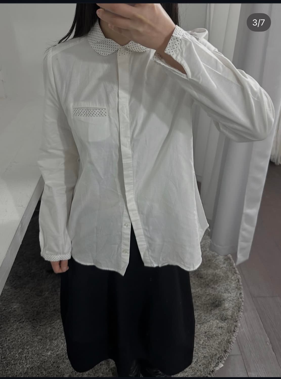 hushhush dot point shirt 상품이미지2