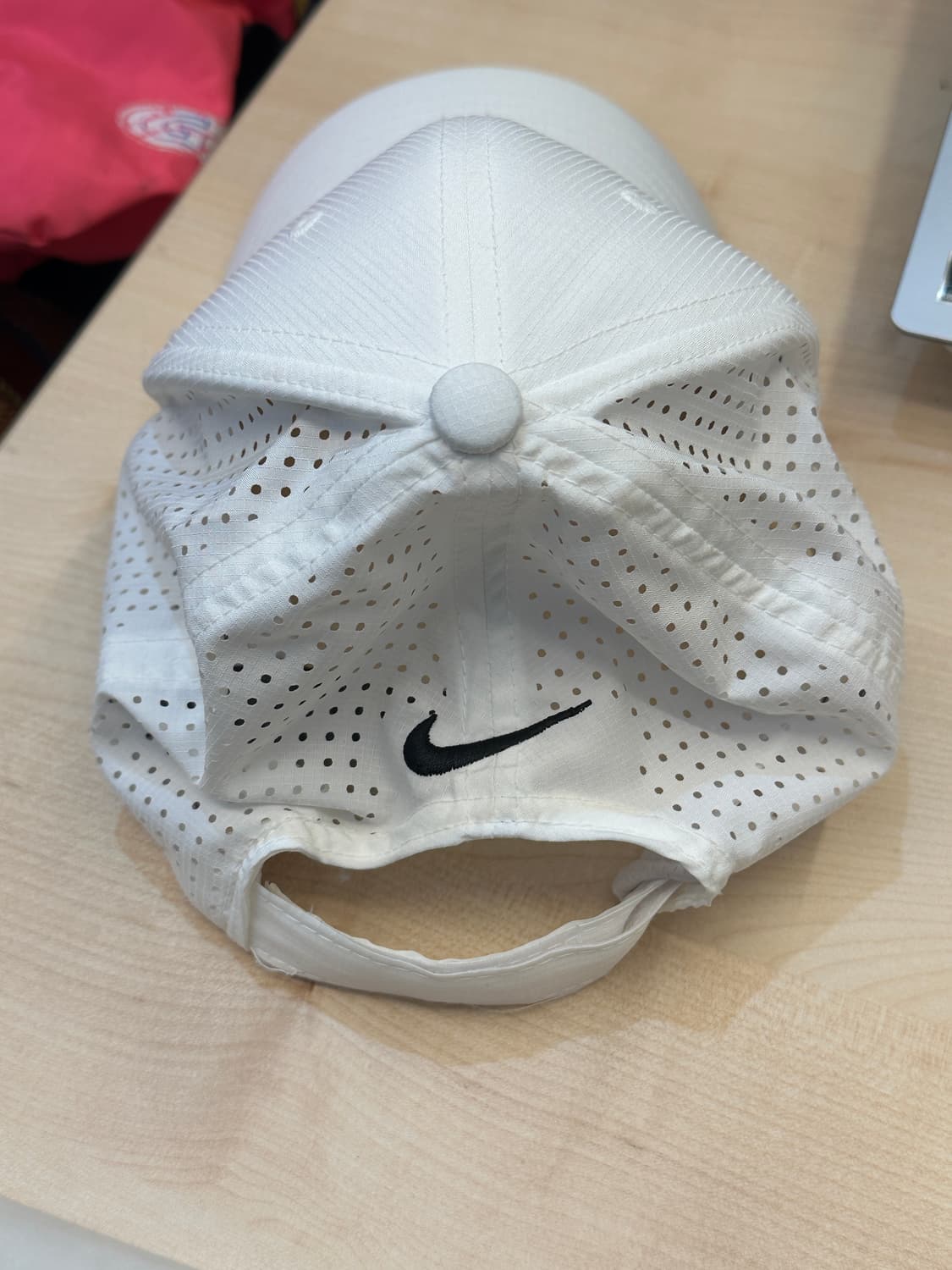 나이키 화이트 러닝 볼캡 상품이미지2