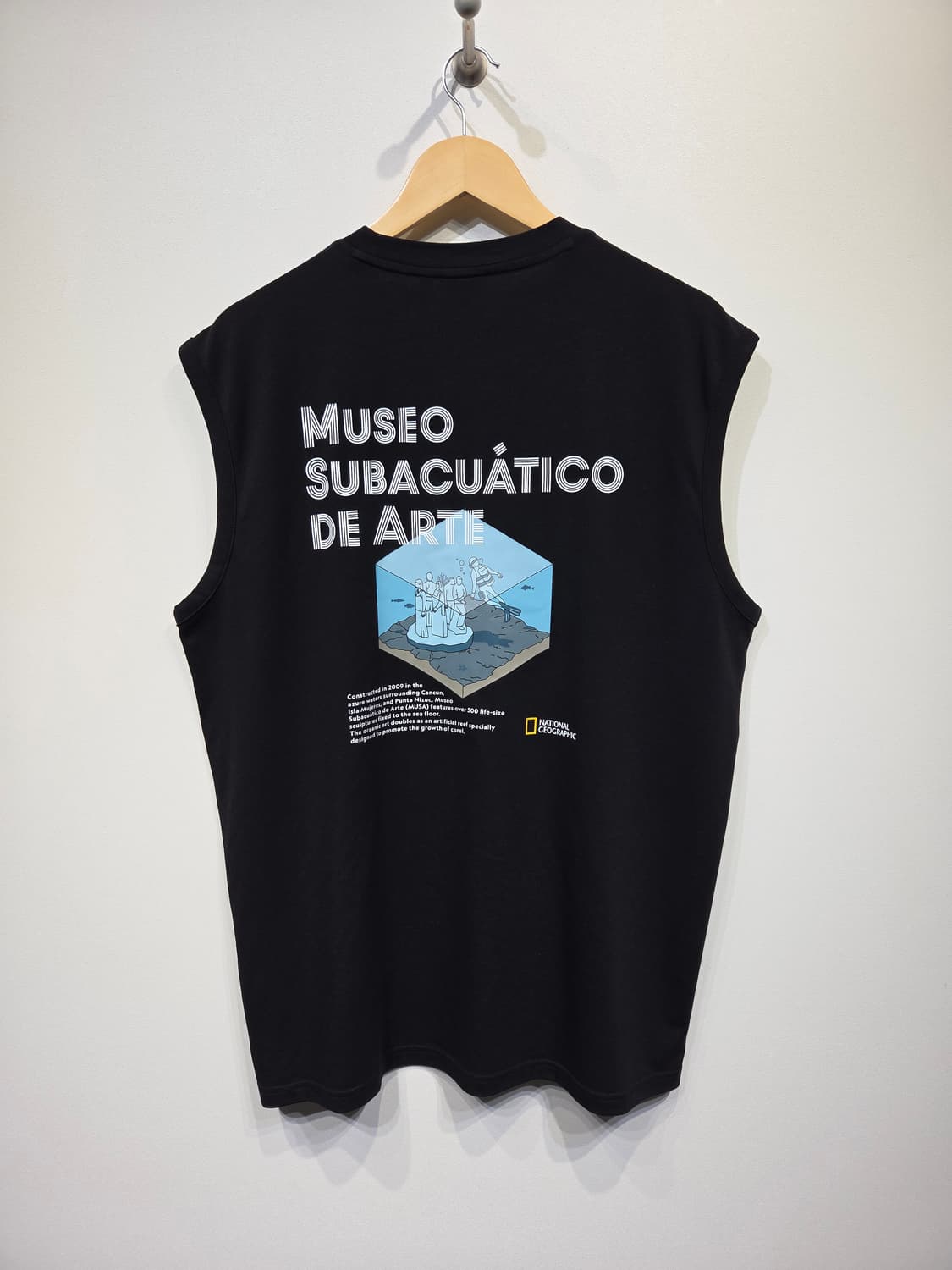 내셔널지오그래픽 캐리비안&MUSA 그래픽 슬리브리스 상품이미지5