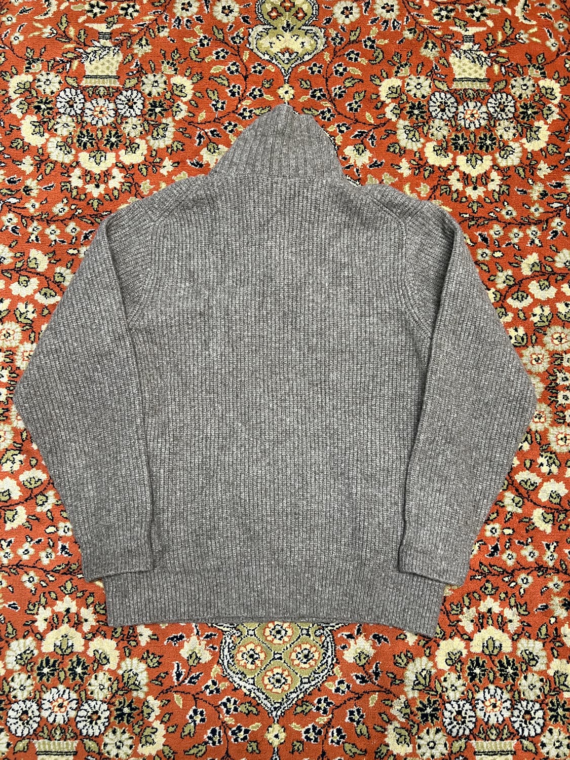 [XL] 유니클로 하이넥 브라운 가디건 상품이미지3