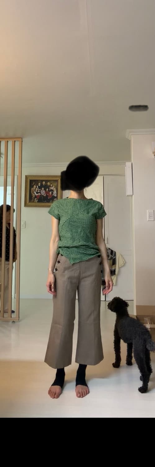 일본브랜드 카프리팬츠 27  상품이미지5