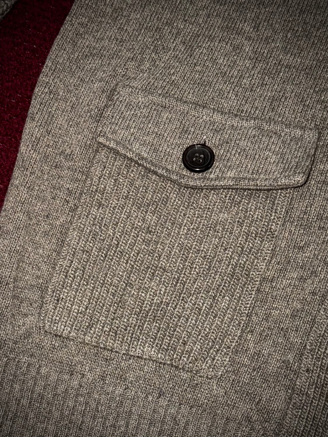 바나나리퍼블릭 메리노울 니트 자켓 M 상품이미지4