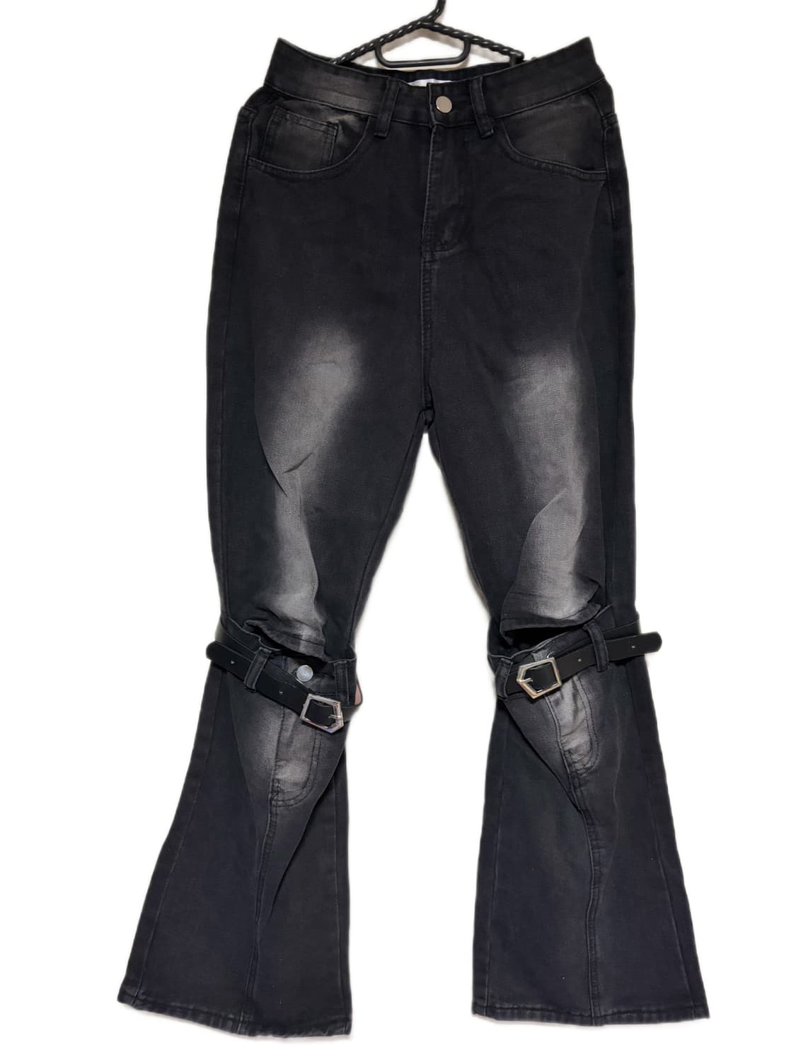 무릎벨트 워싱팬츠 상품이미지1