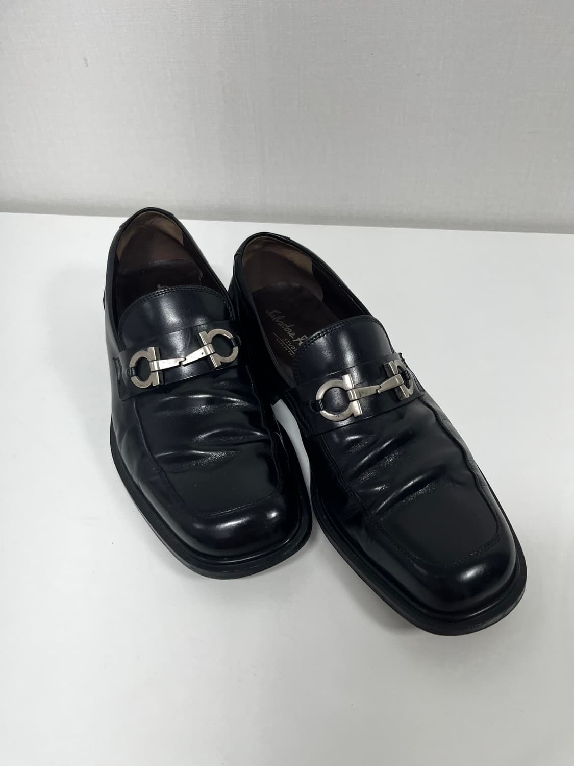 [255] 살바토레 페라가모 가죽 구두 신발 상품이미지1