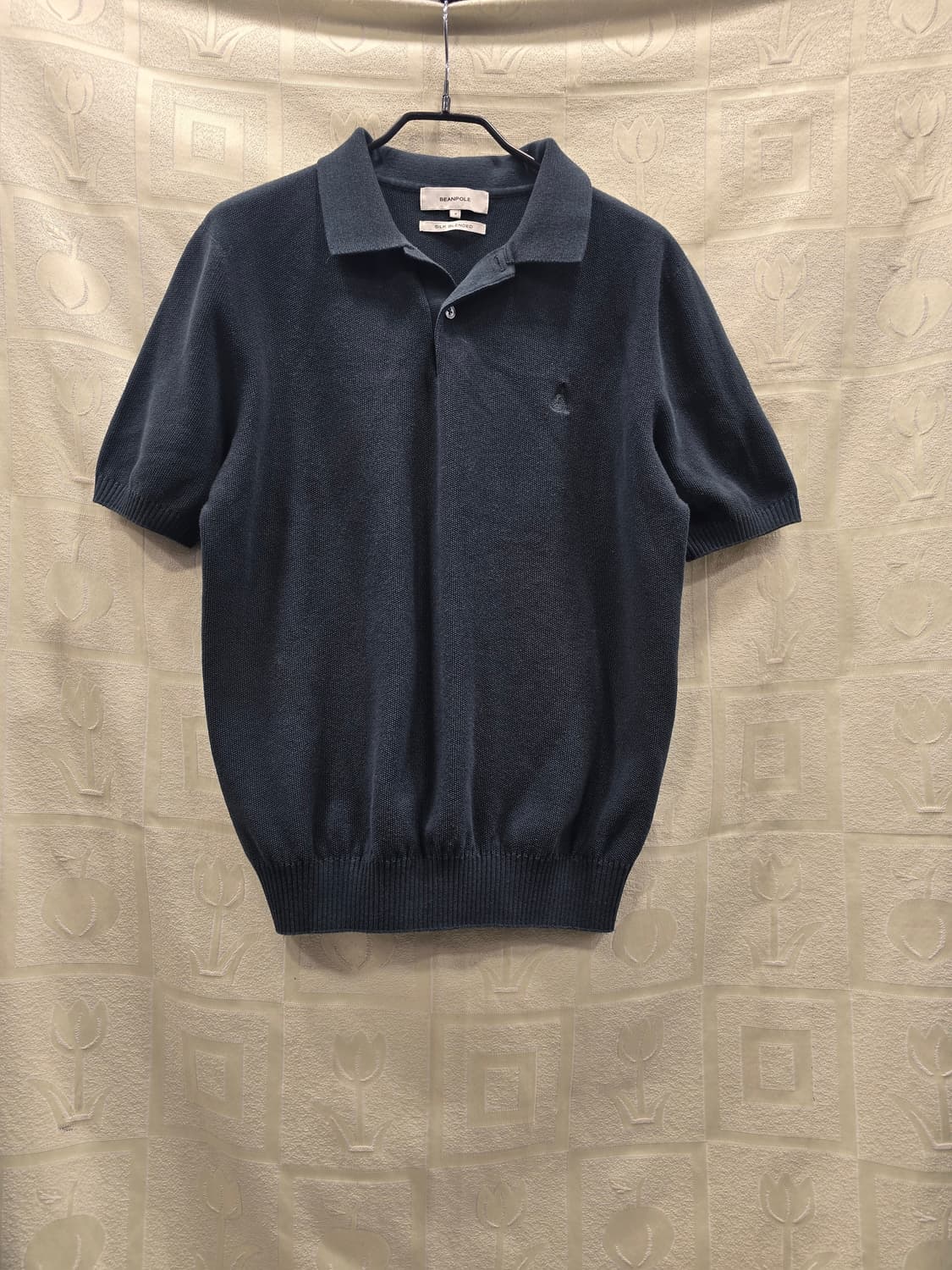 빈폴 실크 블렌디드 반팔 니트 폴로티 S 사이즈 상품이미지1