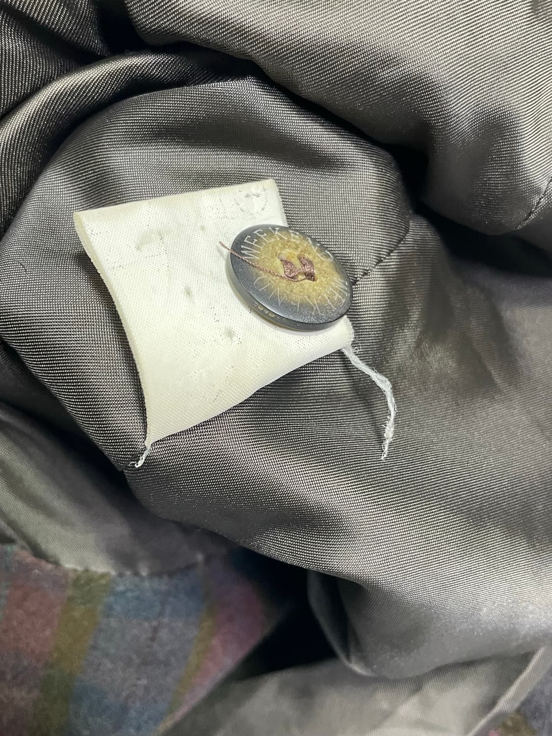 XL 위캔드 오로라 체크패턴 울 블루종 상품이미지7