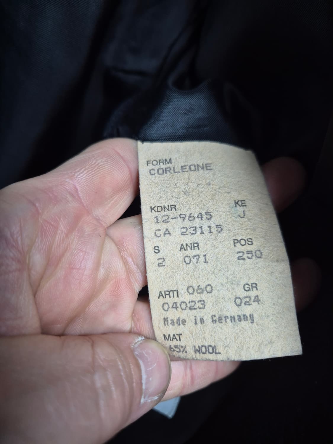 휴고보스 캐시미어 자켓 상품이미지4