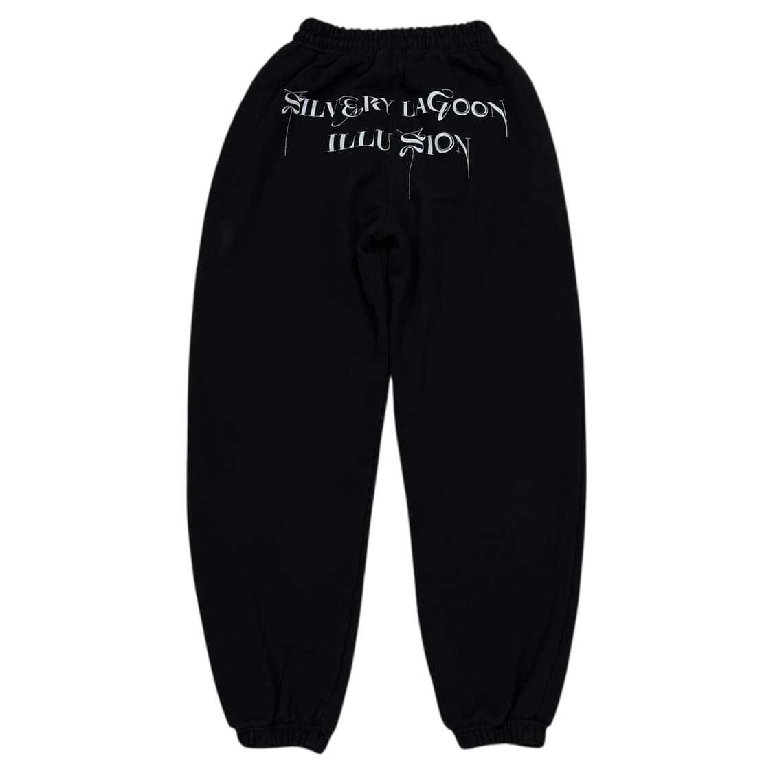 쓰리타임즈 백로고 스웻 조거팬츠 바지 블랙 S 상품이미지1