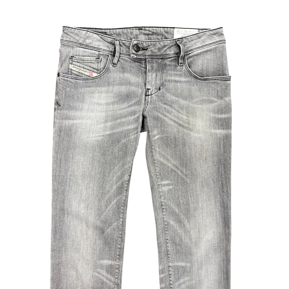 (25) 디젤 NEVY 레이디 슬림핏 그레이 진 상품이미지4