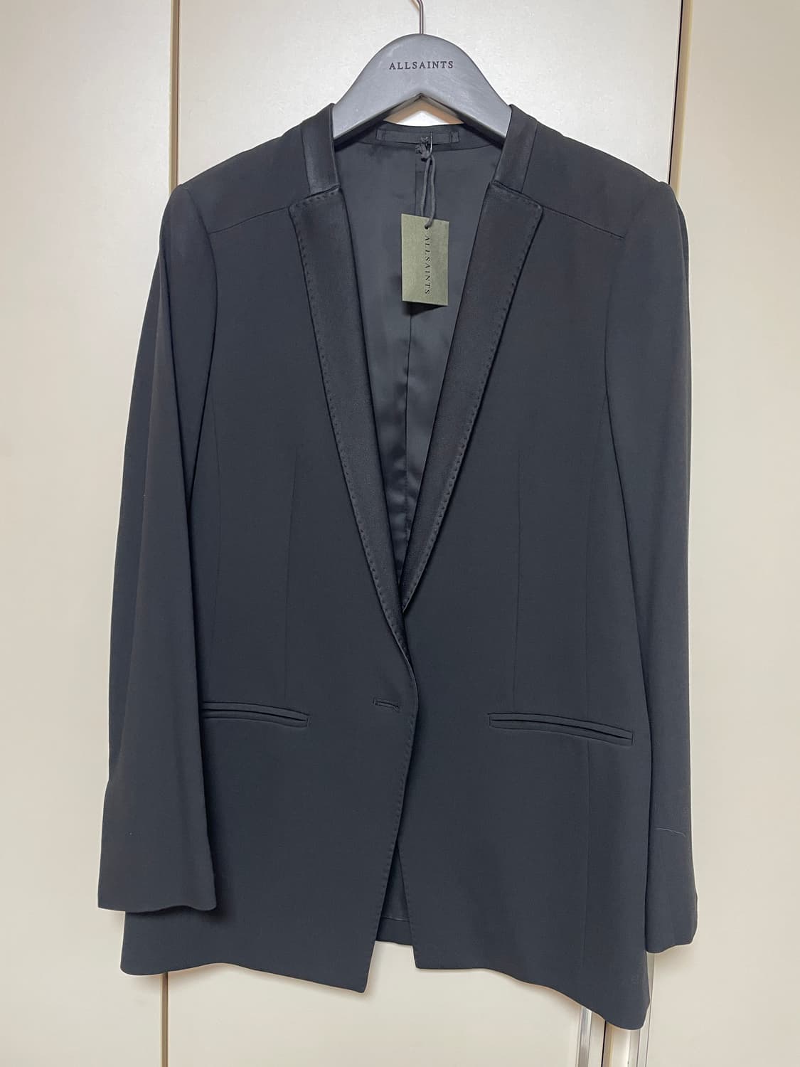 AllSaints 블랙 여성 블레이저 UK6 (55 사이즈) 상품이미지1