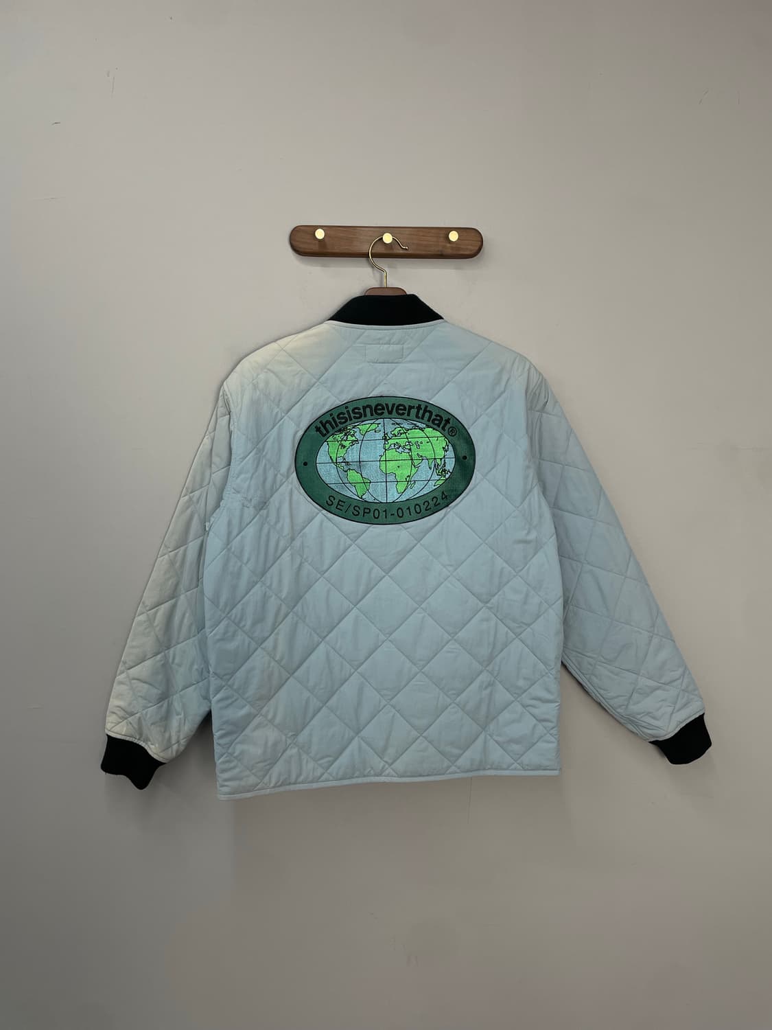 디스이즈네버댓 스카이블루 퀄팅 자켓 H1612 상품이미지4