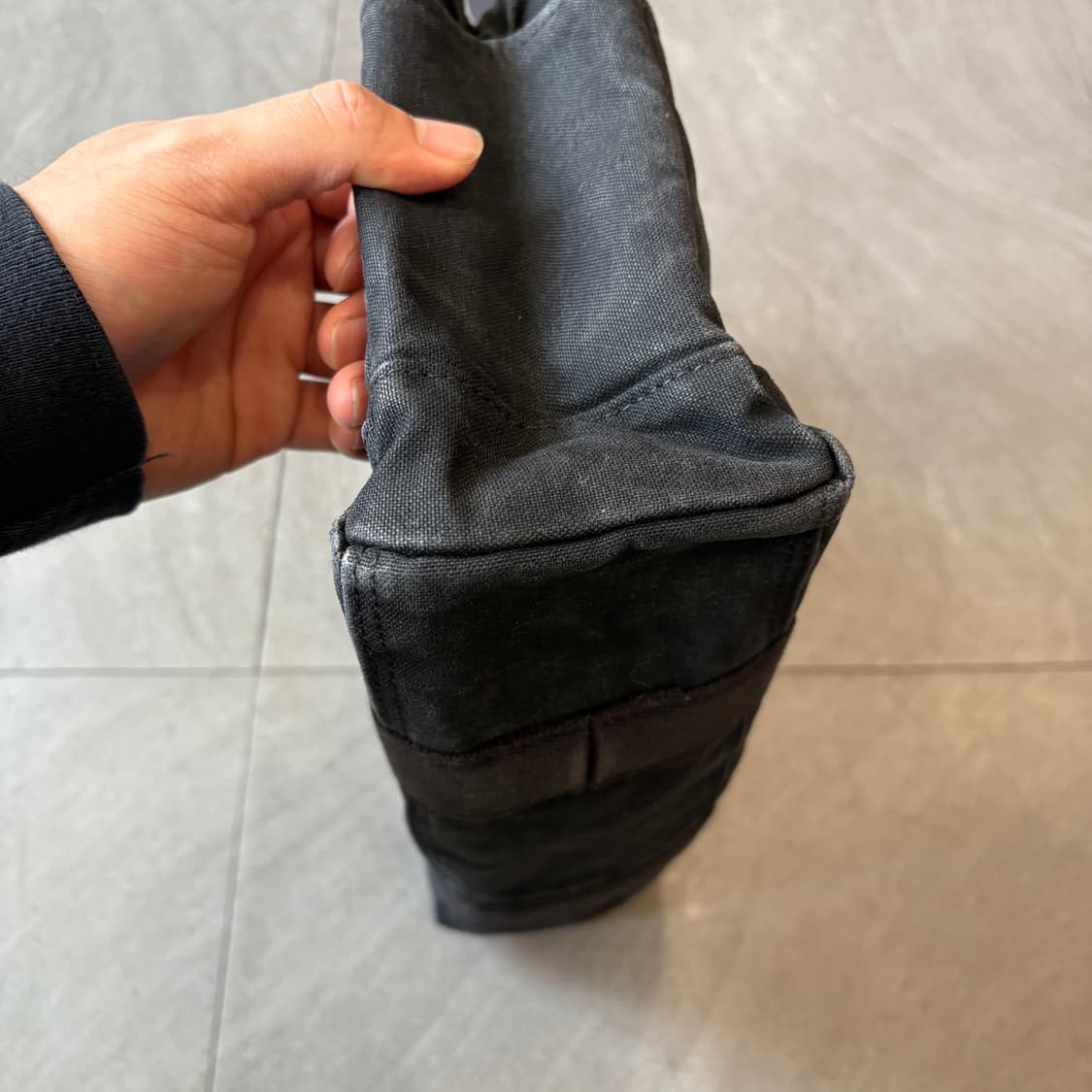 요시다포터 캔버스 블랙 토트백 상품이미지6