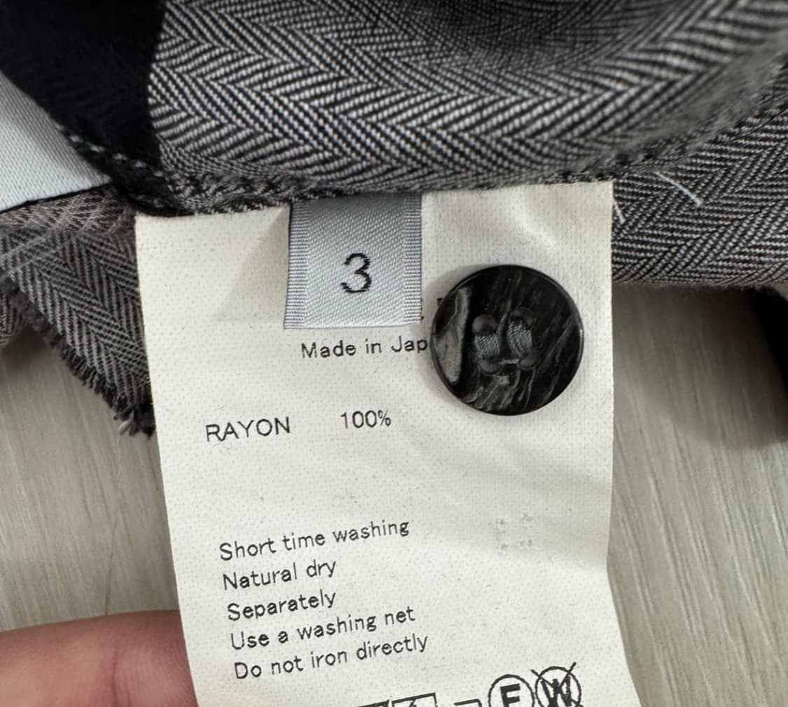 [3] unused x sugarhill 레이온 셔츠 언유즈드 슈가힐 상품이미지5