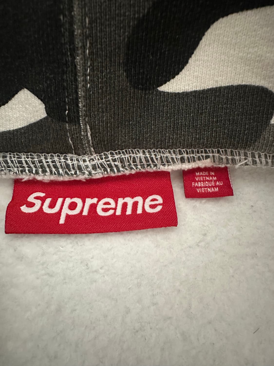 슈프림 워크 후드집업 스노우카모 상품이미지4