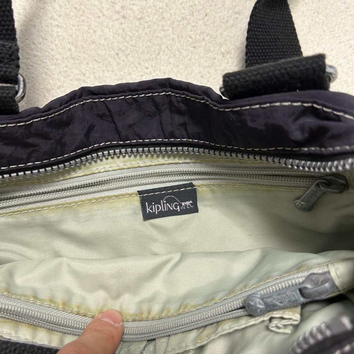 Kipling Navy shoulder bag 상품이미지5