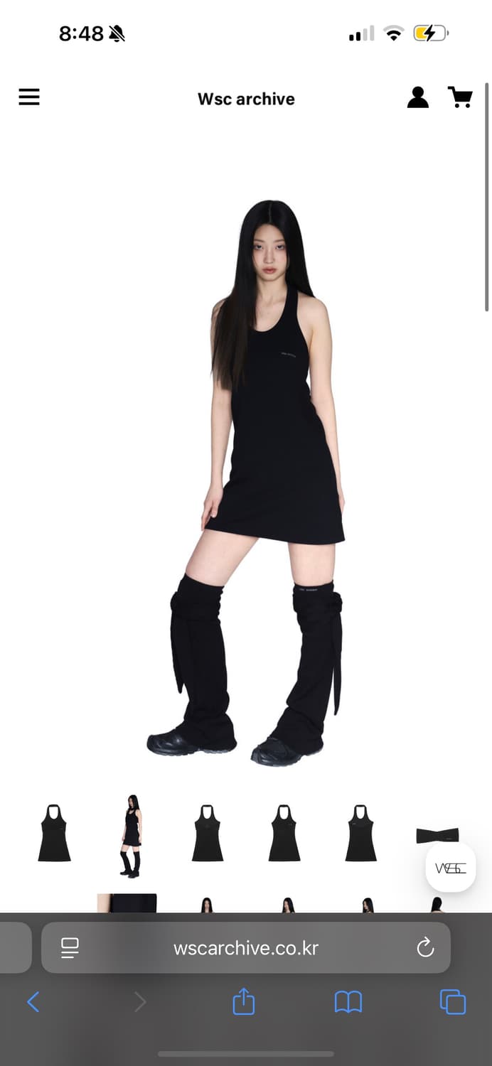 Layered heart halter dress 레이어드 홀터 원피스  상품이미지1