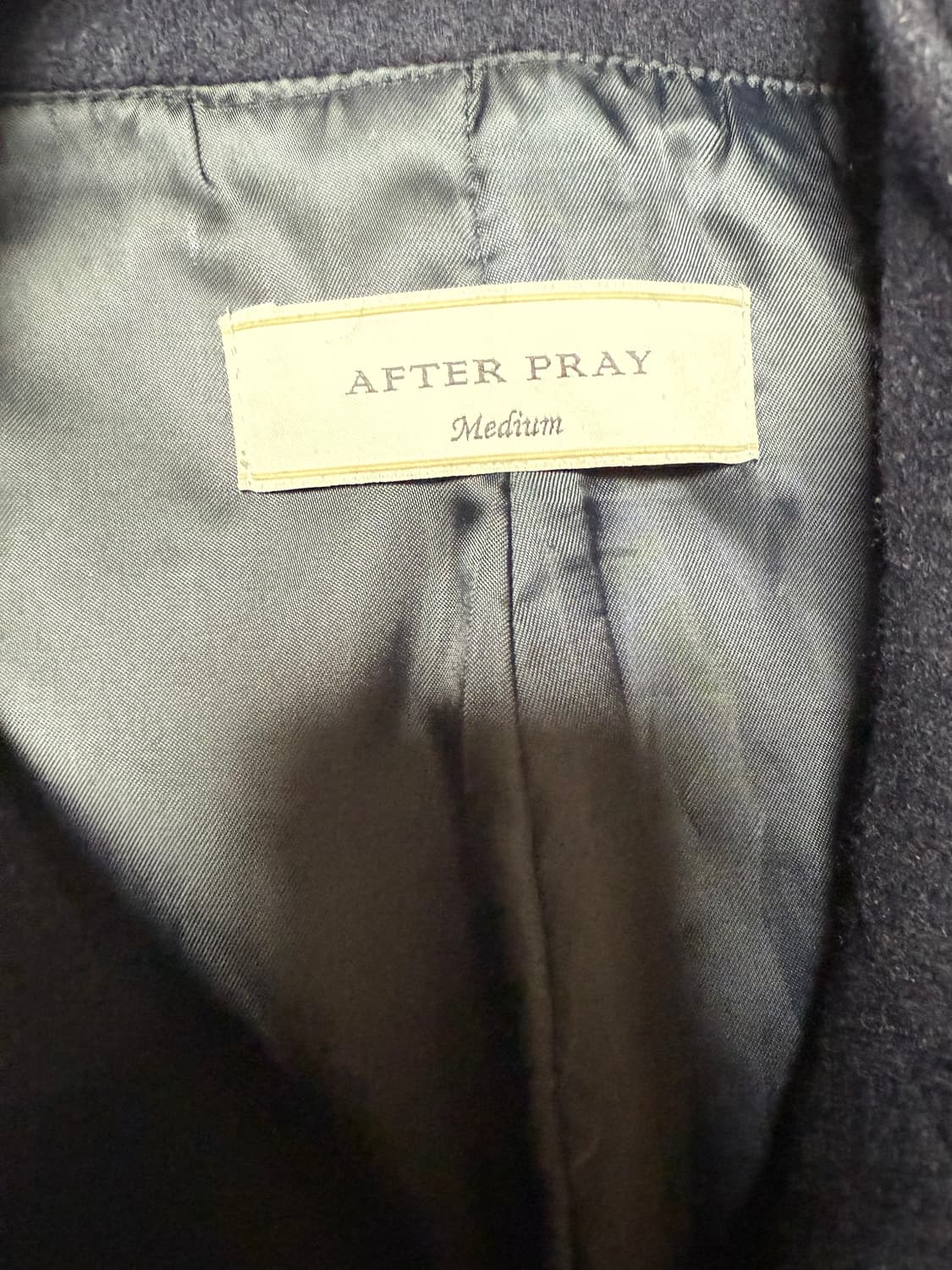 Afterpray 울 블루종 자켓 상품이미지2