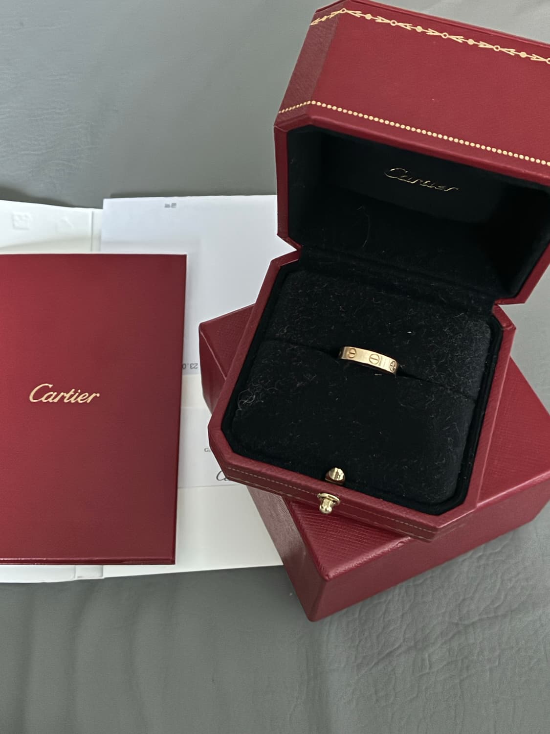 까르띠에 러브링 45 옐로우 골드 상품이미지1