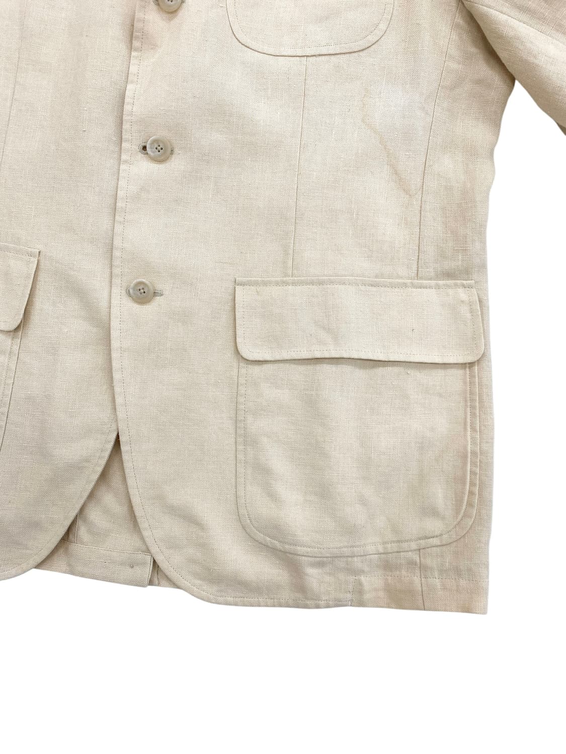 90-00's 폴로 랄프로렌 린넨 자켓 상품이미지4